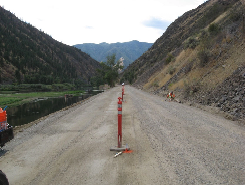 Road Widening and Re-Surfacing Project in Rural Idaho