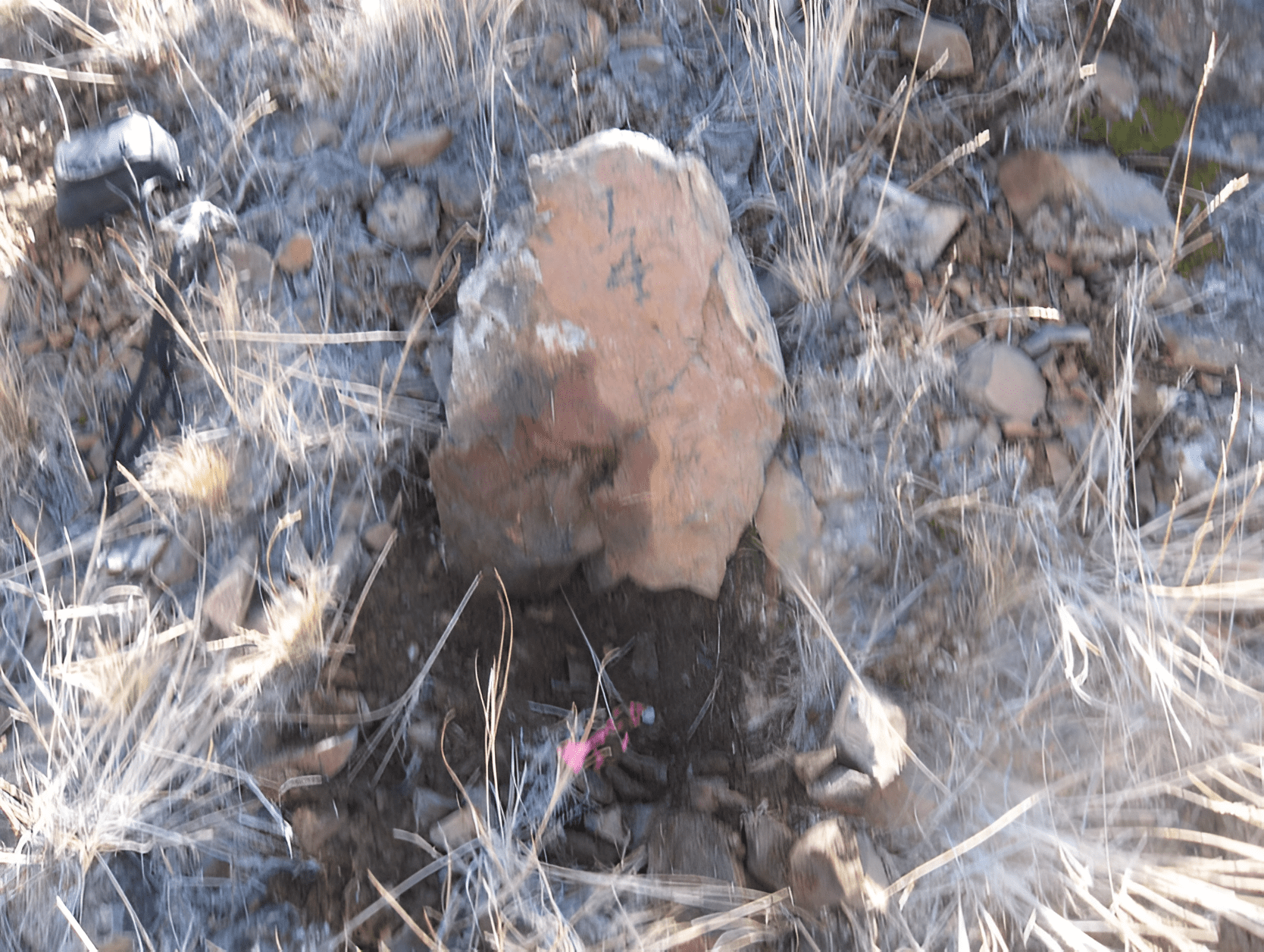 Original Stone marking Quarter Corner